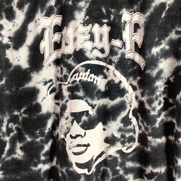 Easy-E HipHop Rapper Compton tie dye raptee T Shirt Large - Picture 2 of 4